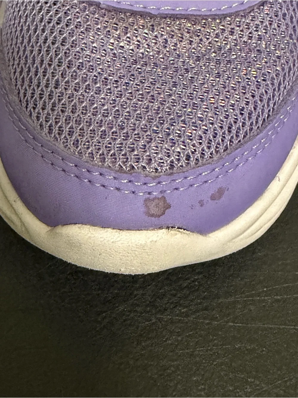 Skechers Kids Purple and Light Blue Slip-On Athletic Sneakers - SZ 13.5